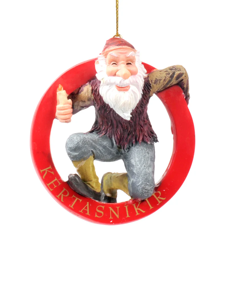 YULE LAD Candle Stealer Ornament